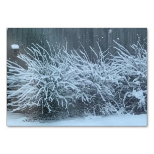 Légèrement, adverb, sur le thème de la neige carte