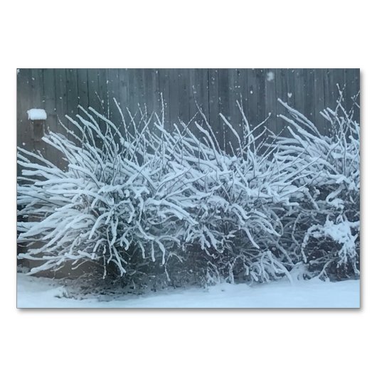 Légèrement, adverb, sur le thème de la neige carte (Devant)