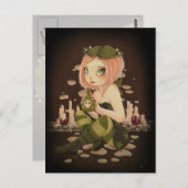 Légèrement toxique - Carte postale de fée empoison (Devant / Derrière)