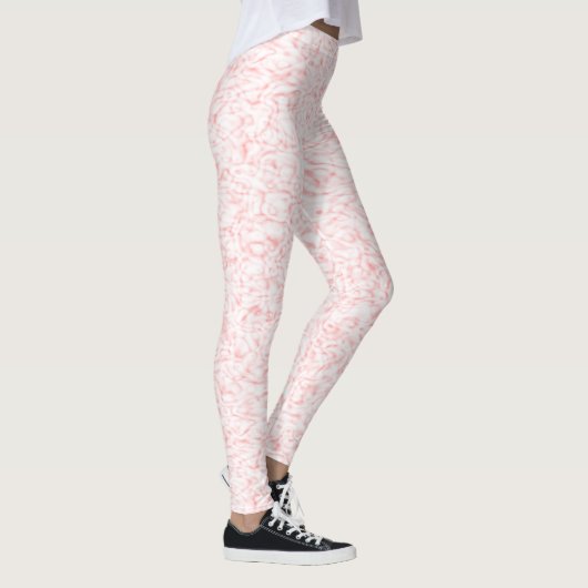 Légères Leggings à molette rose (Droite)