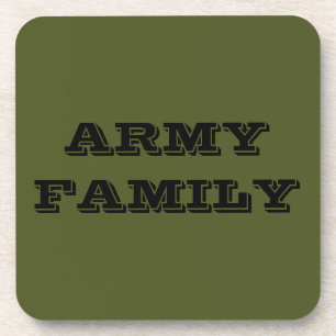 Legerfamilie onderzetter