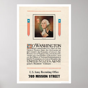 Legerfeest in Washington Poster