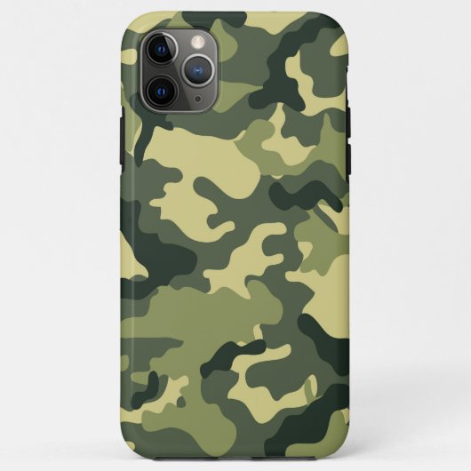 Legergroen Camouflage Patroon Case-Mate iPhone Case (Achterkant)