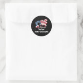 Legergrootma Ronde Sticker (Tas)