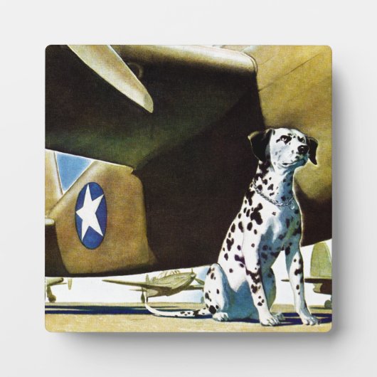 Legerhond Fotoplaat (Voorkant)