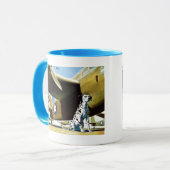 Legerhond Mok (Voorkant links)