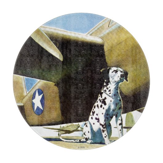 Legerhond Snijplank (Voorkant)