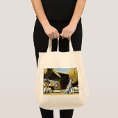 Legerhond Tote Bag (Voorkant (product))