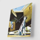 Legerhond Vierkante Klok (Hoek)