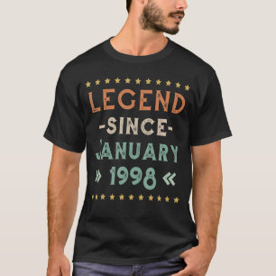 legering sinds januari 1998 Mannen van de vogelst T-shirt