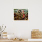 Legering van de Turkse oorlogen Poster (Keuken)