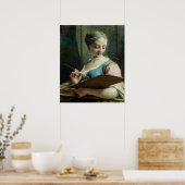 Legering van het schilderen poster (Keuken)
