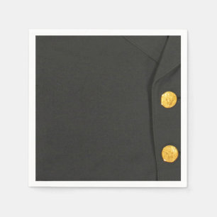 LEGERKLASSE A Uniform Jurk Groenen Militaire serve Servetten