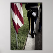 legerkleurenbewaker poster (Voorkant)