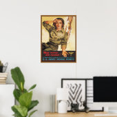  legerkorps WW2 Poster (Thuiskantoor)