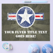 Legerluchtmacht  flyer (Enkel)