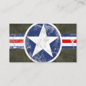 Legerluchtmacht  visitekaartje (Achterkant)