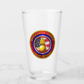 legermacht glas (Voorkant)