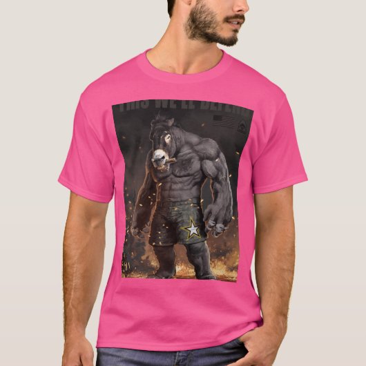 legermuilezel t-shirt (Voorkant)