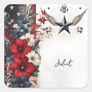 Legeroorlog Marine Tactisch Militair Vrijgezellenf Vierkante Sticker