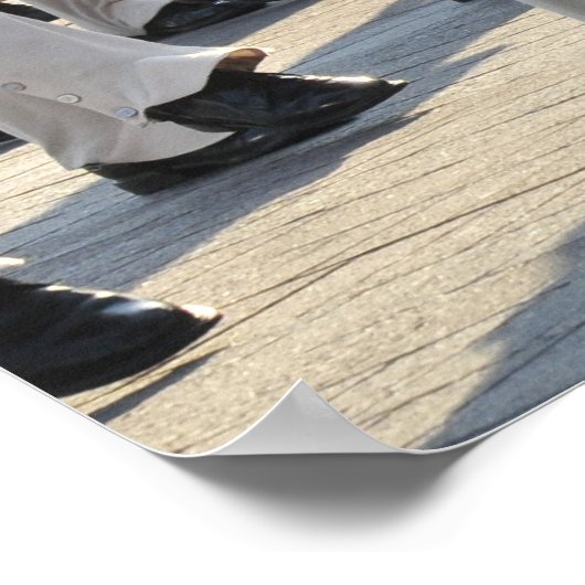 Legeroude garde, gevechten en trommelkorps poster (Hoek)