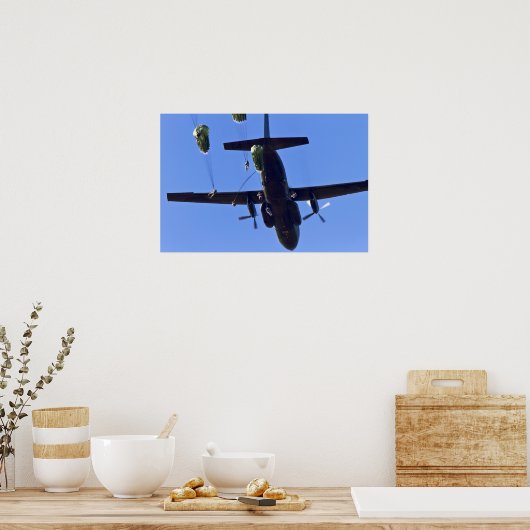 Legerparatroopers Poster (Keuken)