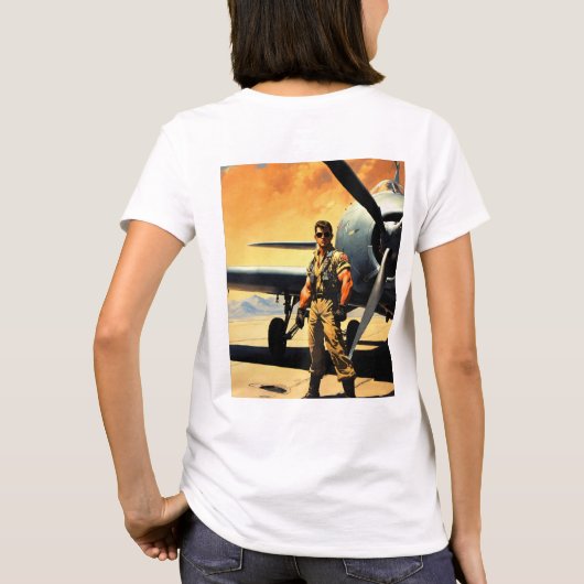 legerprint T-Shirt (Achterkant)