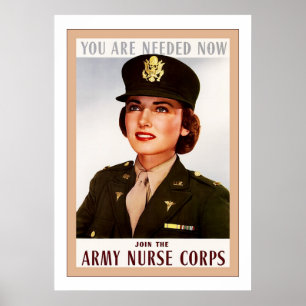 Legerverpleegkorps ~ WW2 Poster