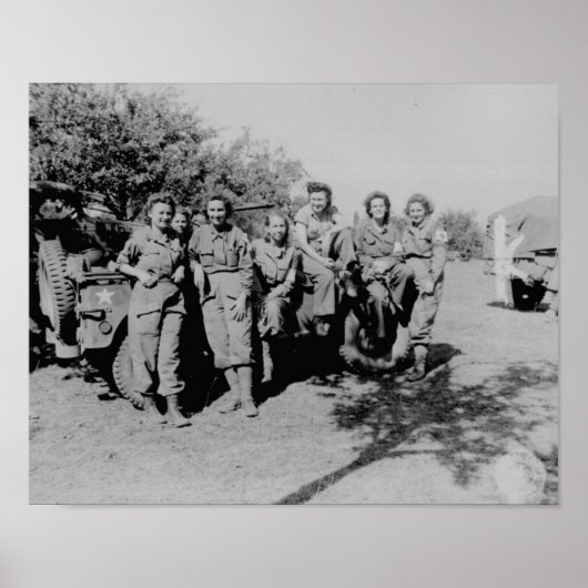 Legerverpleegsters Poster (Voorkant)