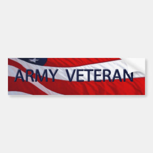 Legerveteraan-Amerikaanse Bumpersticker