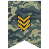 Legervlag, jongen verjaardag vlaggetjes (Tweede vlag)