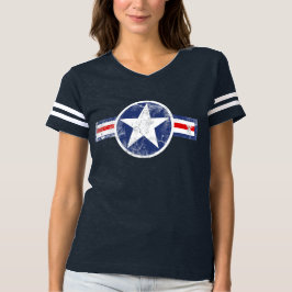  legervliegtuig — Star Patriotic T-shirt