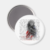 legervrouw gedicht magneet (Voorkant / Achterkant)