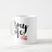 Legervrouw Koffiemok (Voorkant links)