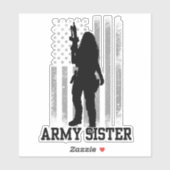 Legerzuster Sticker (Vel)