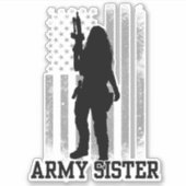 Legerzuster Sticker (Voorkant)