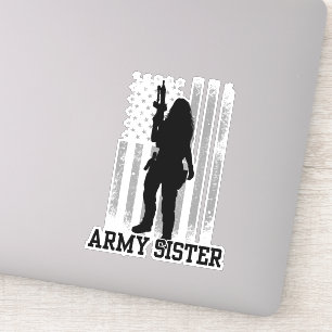 Legerzuster Sticker