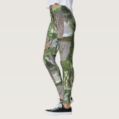 Leggen van het deerpatroon leggings (Links)