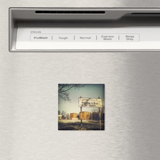 Leggen van honden Magnet Magneet (Insitu (Vaatwasser))