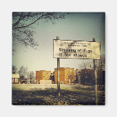 Leggen van honden Magnet Magneet (Voorkant)