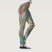 Legging à motif carreaux pointillés (Droite)