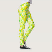 Legging à motif de fleurs de figues sûres funky (Droite)