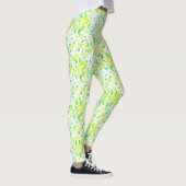 Legging à motif de fleurs de figues sûres funky (Droite)