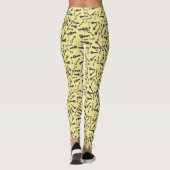 Legging à motif de formes de touches funky différe (Dos)