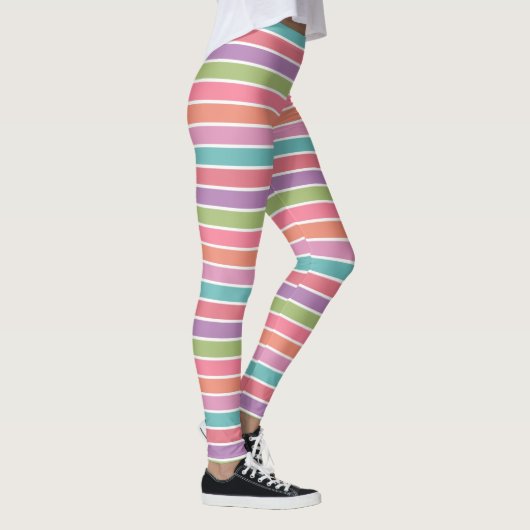 Legging à rayures colorées (Droite)