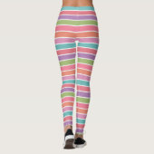 Legging à rayures colorées (Dos)
