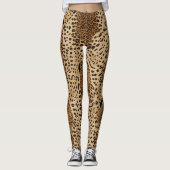 Legging Animal Print Beige Leopardo (Devant)