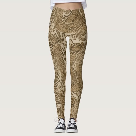 Legging Animal Print Serpiente (Devant)
