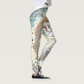 Legging avec design Ange Gardien Mère et Bébé Chat (Droite)