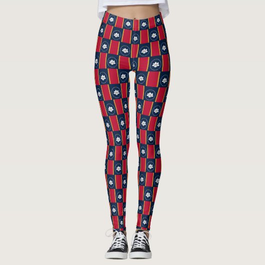 Legging avec le drapeau de l'État du Mississippi, (Devant)